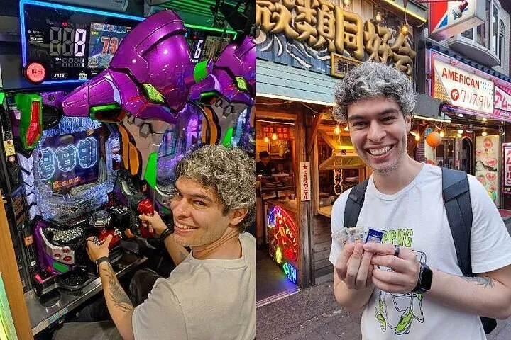 Shinjuku Cosmos Pachinko detail